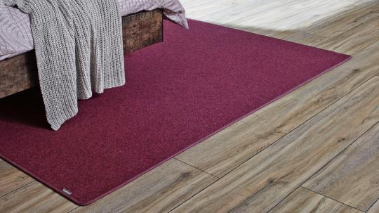 tretford INTERLAND Teppich-Läufer (bis 1 m Breite) mit farblich passend gekettelter Kante für die Bereiche Büro / Objekt / Wohnen 