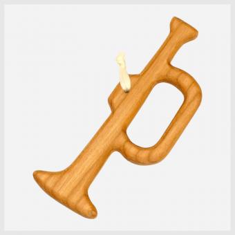 Baumschmuck / Geschenkanhänger "Trompete" 